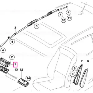 Airbag for front passenger - BMW Lichidare de stoc