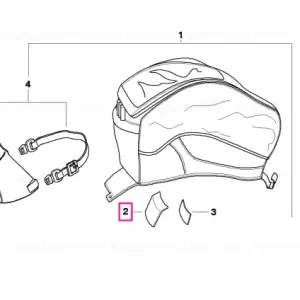 Retur ușor Support shackle - BMW Motorrad