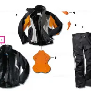 Promoție Jacket Streetguard 3, men, black 114 - BMW Motorrad