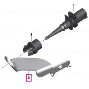 Suport senzor temperatură exterior - BMW Motorrad Reducere de preț