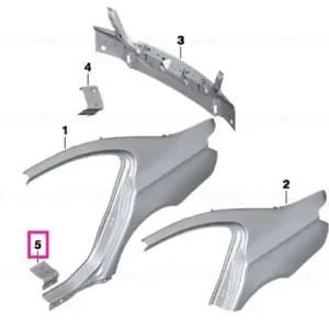 Reducere specială Reinforcement plate, sill, left - BMW