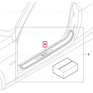 Reduceri Sill strip, left - BMW