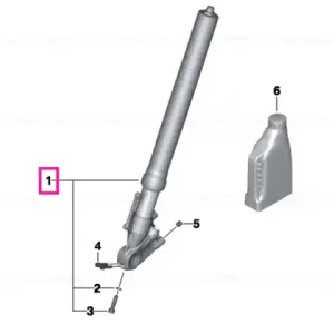 Fork leg left - BMW Motorrad Reduceri