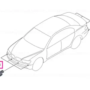 Senzor ultrasonic M472 - BMW Preț mic