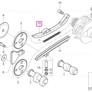 Chain tensioner - BMW Motorrad Reducere de preț