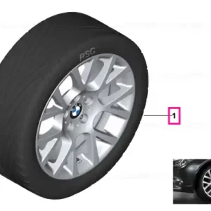Cumpără acum Set roți complete de vară - Double Spoke 238 cu anvelopa Pirelli P Zero r-f - 245/45R19 98Y FA / 275/40R19 101Y RA - BMW Seria 7/5 GT F01/F02/F07