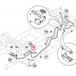 Tubing duct - BMW Ofertă de sezon