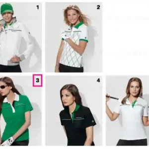 Doar azi Ladies Basic Polo, green GOLF 11,M - BMW