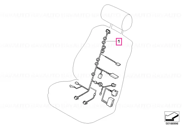 Wiring set seat - BMW Reduceri