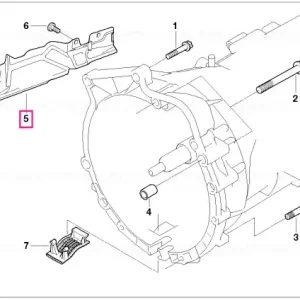 Heat resistant plate - BMW Preț mic