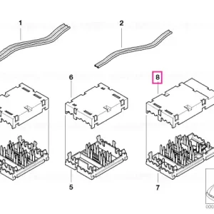 Disponibil imediat Capac conector IDC - BMW
