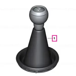 Plată sigură Pom viteză lemn 6-viteze SILBER - BMW - Mini