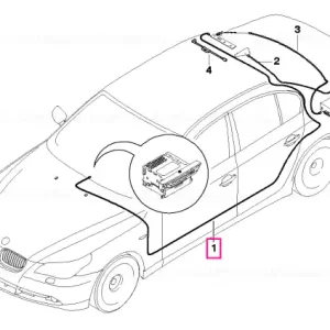 Antenna cable MASK or CCC/Antenna FM L= 6400MM - BMW Ofertă specială