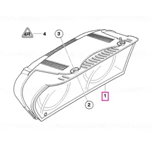 Instruments combination uncoded MPH - BMW Reduceri
