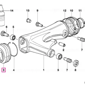 Rubber boot - BMW Motorrad Reducere de preț