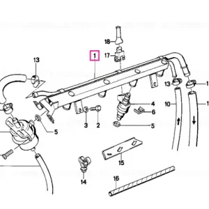 Preț redus Injection tube - BMW