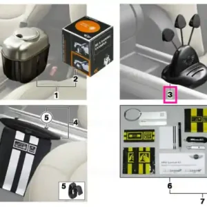 Super ofertă Centre rail note holder RAIL R60 - BMW - Mini