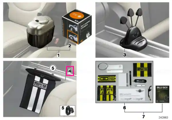 Livrare expres Center Rail Bag RAIL R60 - BMW - Mini