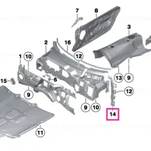 Promoție Sound insulating right - BMW