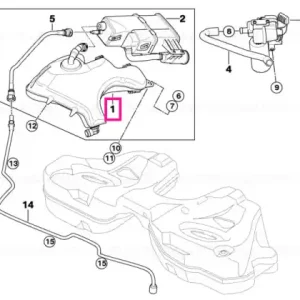 Reducere extra Expansion tank - BMW
