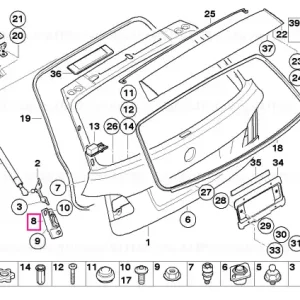 Cumpărături sigure Stopper right - BMW
