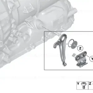 Kit reparație deschidere urgență - BMW Plată securizată