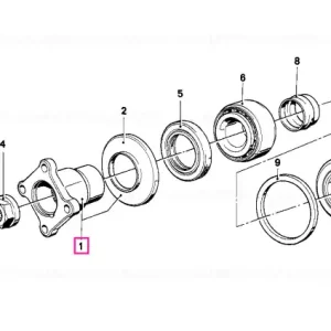 Drive flange - BMW Popular
