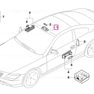 Interor reading light front - BMW Ofertă