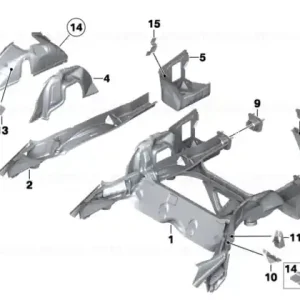 Trunk floor left - BMW Promoție