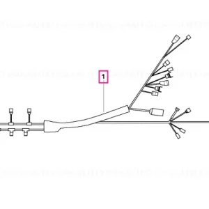 Disponibil imediat Fascicolul de cabluri injectie/aprindere - BMW