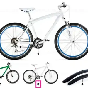 BMW CruiseBike II WEIß/WEIß / L Premium
