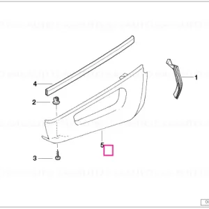 Support right + 5 MM - BMW Motorrad Expediere rapidă
