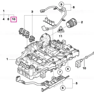 Supapă selector viteze - BMW Plată sigură