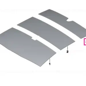 Cel mai vândut Sound insulating roof rear - BMW
