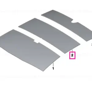 Preț mic Sound insulating roof center - BMW