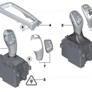 Preț mic Kit reparație capac comutator selector - BMW