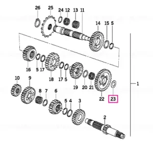 Cumpără acum Stop disk 17,2X30X1 - BMW Motorrad