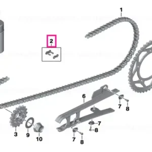 Transport gratuit Chain lock - BMW Motorrad