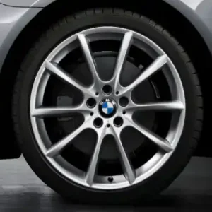 Janta aliaj usor - V-Spoke 281 - Argintiu (Silver) - 9Jx18 ET:44 - BMW Seria 5 F10 F11 F18, Seria 6 F06 F12 F13 Ofertă specială
