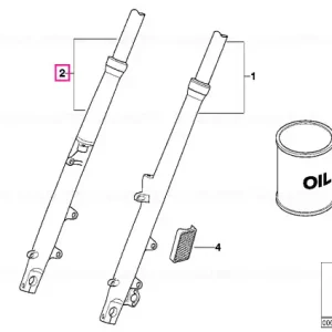 Ofertă exclusivă Fork leg right - BMW Motorrad