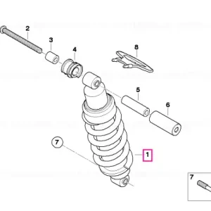 Vezi acum Amortizor arc spate - BMW Motorrad