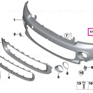 Reducere specială Air duct, left - BMW - Mini