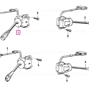 Livrare expres Intrerupator semnalizare control dippaj - BMW