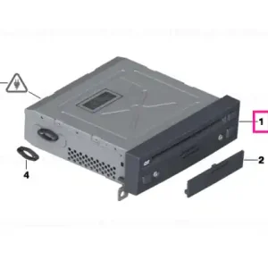 Vezi acum Exchange DVD audio player, rear cabin ECE, US - BMW