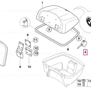 Cablu Bowden, top case - BMW Motorrad Cumpără online