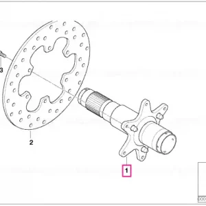 Arborele antrenare cu inel reluctor - BMW Motorrad Discount