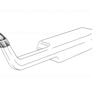 Armrest upper part front right PERGAMENT - BMW Chilipir