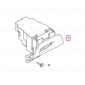 Chilipir Ignition lock of remote control LHD - BMW