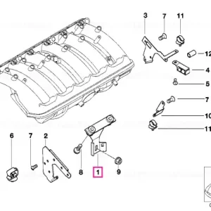 Intake manifold support - BMW Livrare rapidă