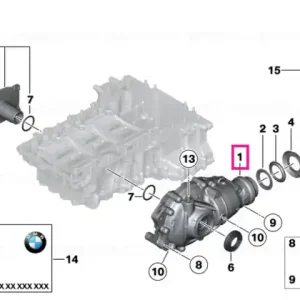 Cumpără online Exch-front differential I=2,47 - BMW